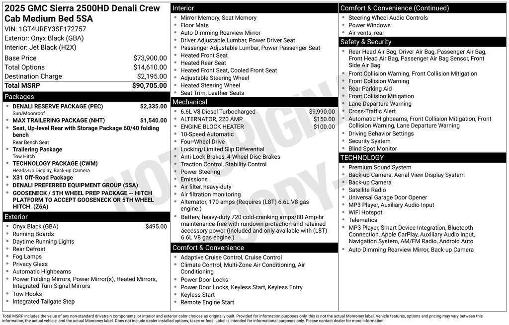 gmc sierra 2500hd 2025 1GT4UREY3SF172757 image gmc sierra 2500hd 2025 1GT4UREY3SF172757 image
